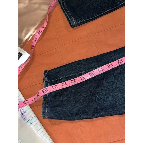 VINCE Vintage  Distressed Low Rise kinny Jeans Size 24 - Picture 7 of 10